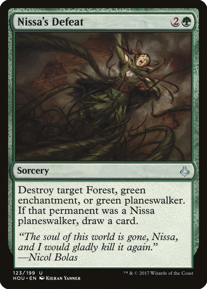 Nissa's Defeat [Hour of Devastation] | Dragon's Lair Comics and Fantasy Houston TX