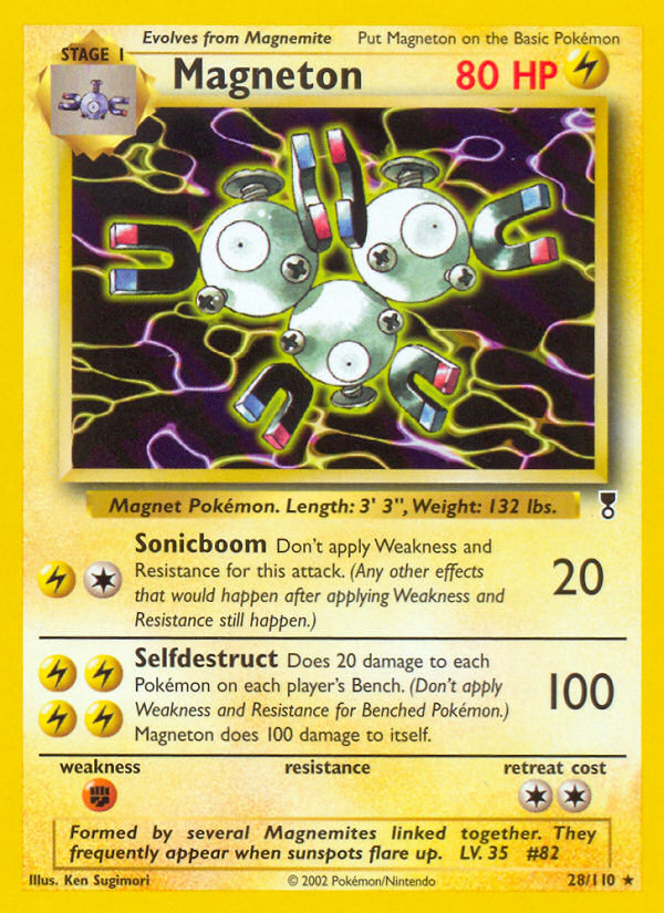 Magneton (28/110) [Legendary Collection] | Dragon's Lair Comics and Fantasy Houston TX