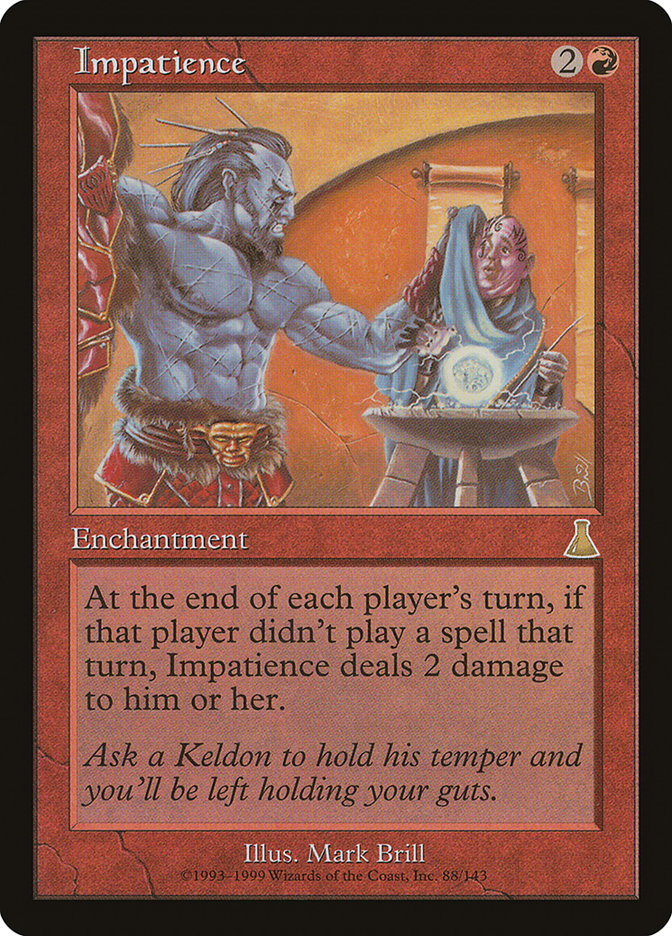 Impatience [Urza's Destiny] | Dragon's Lair Comics and Fantasy Houston TX