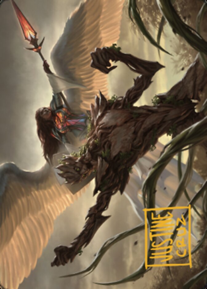 Strength of the Coalition Art Card (Gold-Stamped Signature) [Dominaria United Art Series] | Dragon's Lair Comics and Fantasy Houston TX