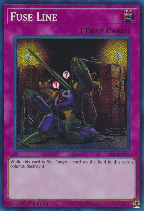 Fuse Line [CIBR-EN078] Secret Rare | Dragon's Lair Comics and Fantasy Houston TX