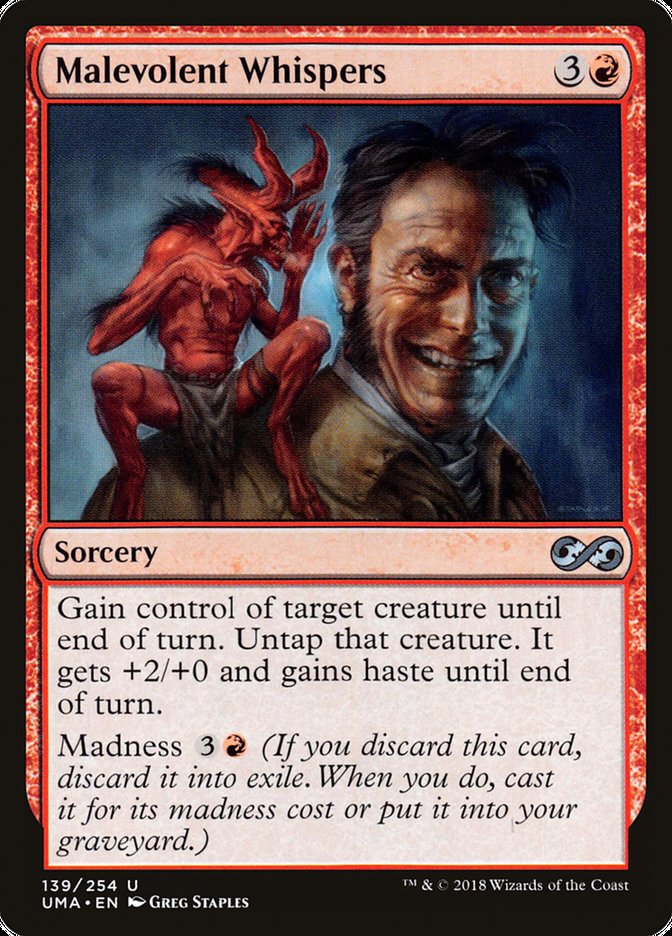 Malevolent Whispers [Ultimate Masters] | Dragon's Lair Comics and Fantasy Houston TX
