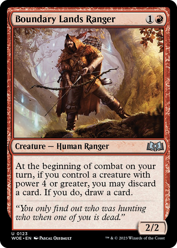 Boundary Lands Ranger [Wilds of Eldraine] | Dragon's Lair Comics and Fantasy Houston TX