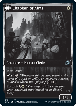 Chaplain of Alms // Chapel Shieldgeist [Innistrad: Double Feature] | Dragon's Lair Comics and Fantasy Houston TX