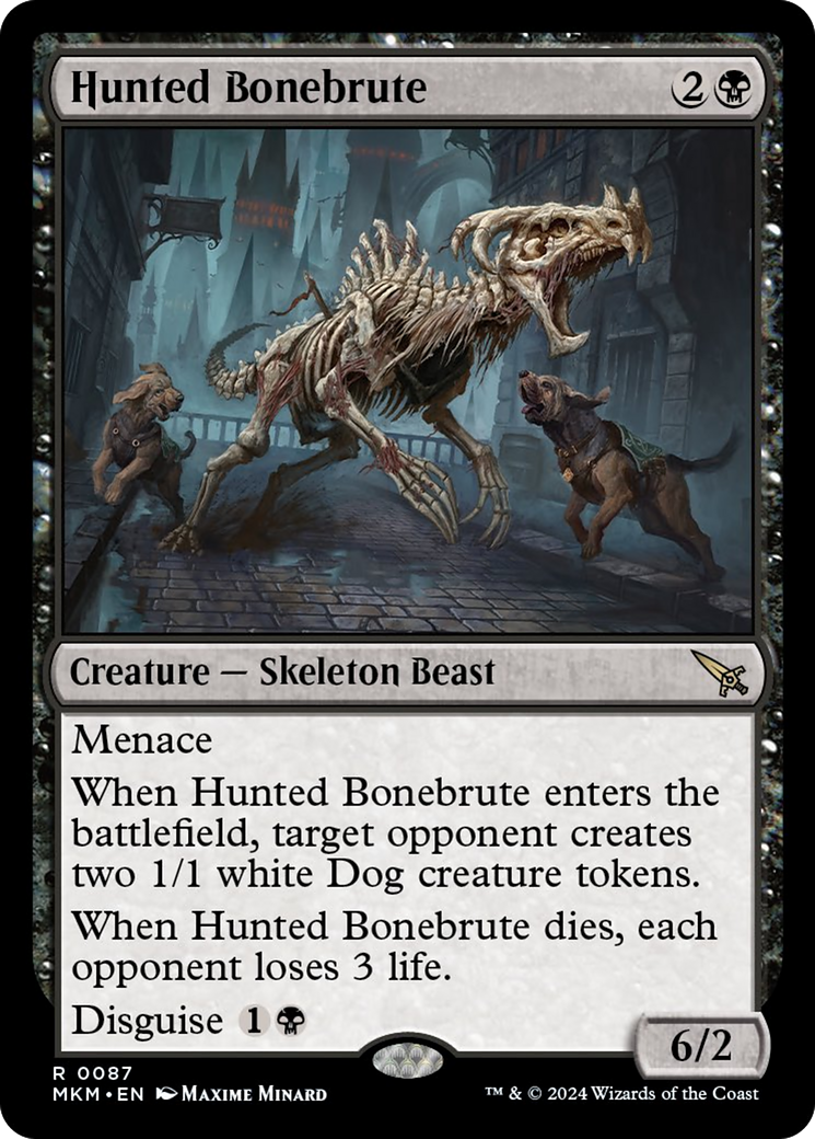 Hunted Bonebrute [Murders at Karlov Manor] | Dragon's Lair Comics and Fantasy Houston TX