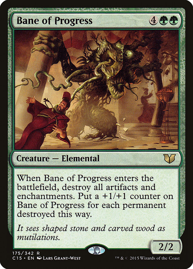 Bane of Progress [Commander 2015] | Dragon's Lair Comics and Fantasy Houston TX