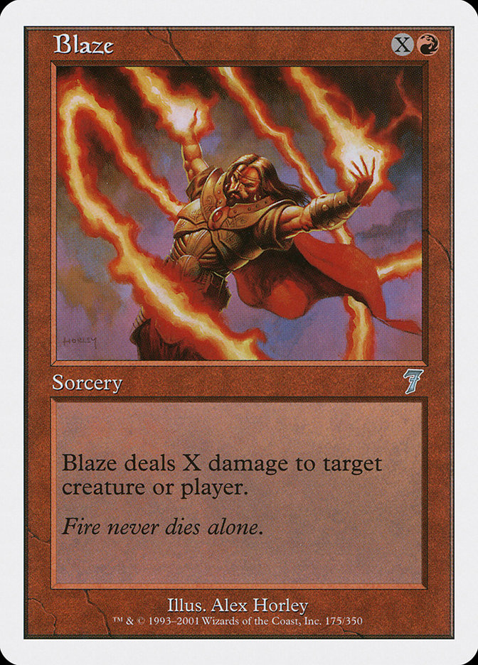Blaze [Seventh Edition] | Dragon's Lair Comics and Fantasy Houston TX