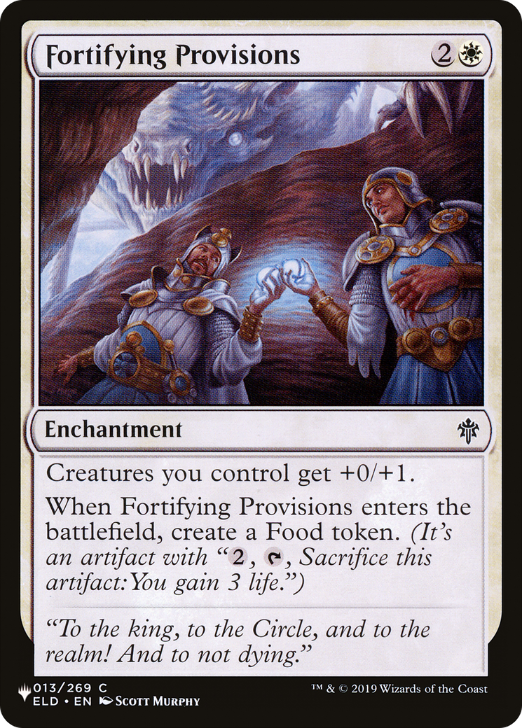 Fortifying Provisions [The List] | Dragon's Lair Comics and Fantasy Houston TX
