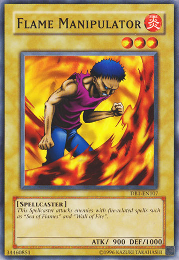 Flame Manipulator [DB1-EN107] Common | Dragon's Lair Comics and Fantasy Houston TX