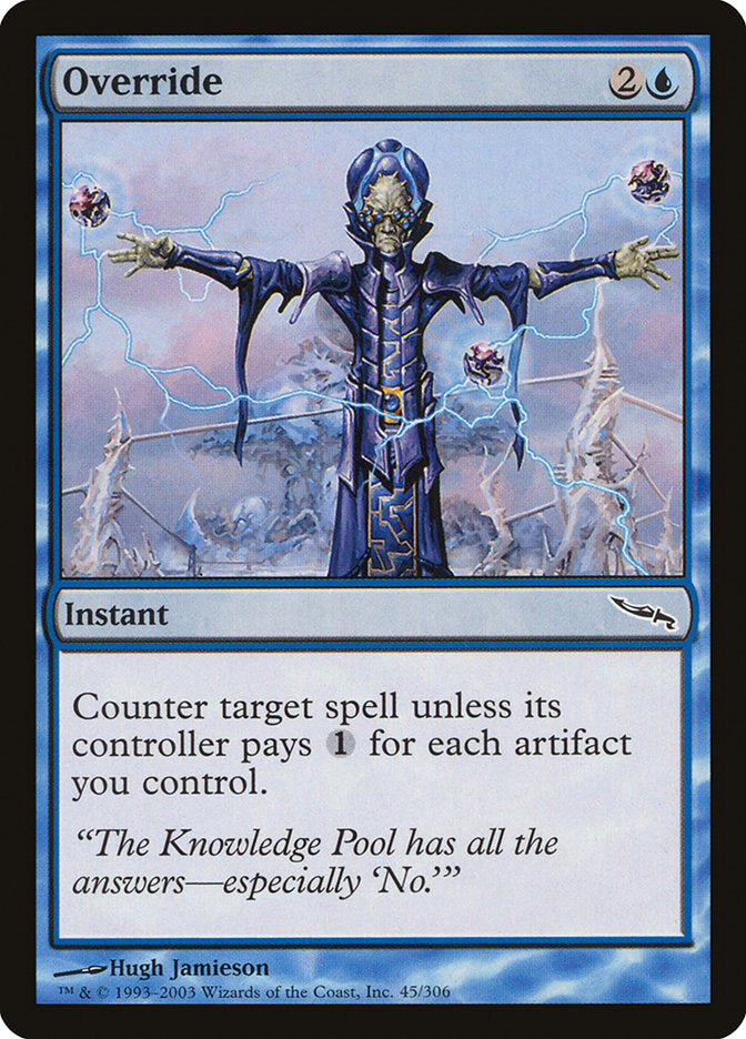 Override [Mirrodin] | Dragon's Lair Comics and Fantasy Houston TX