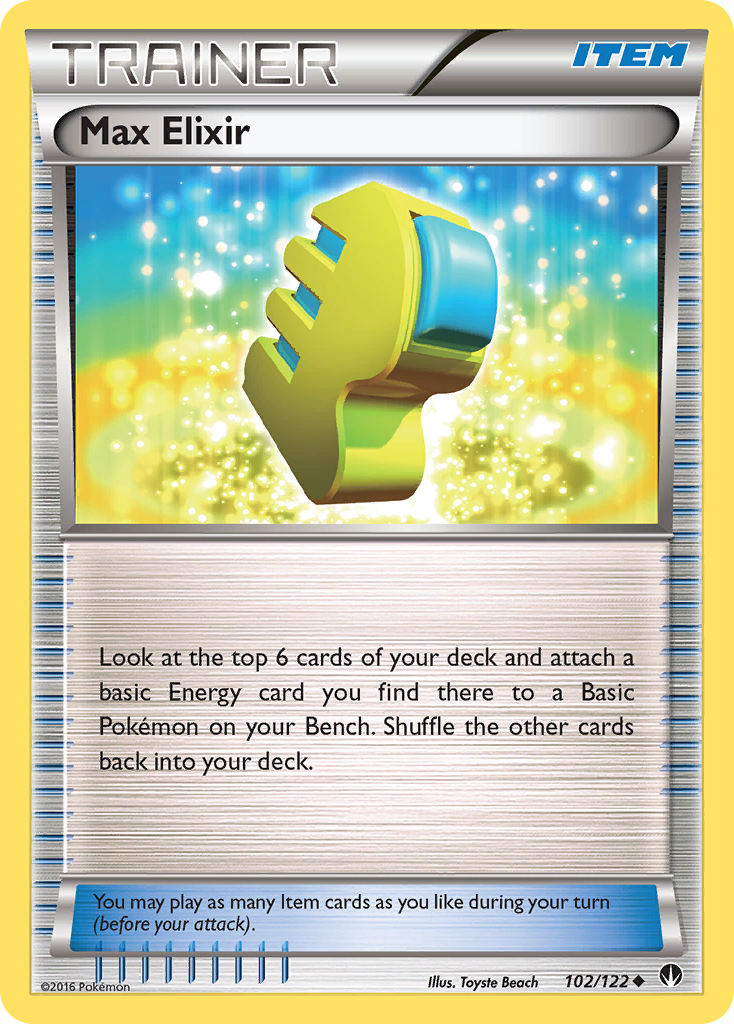 Max Elixir (102/122) [XY: BREAKpoint] | Dragon's Lair Comics and Fantasy Houston TX