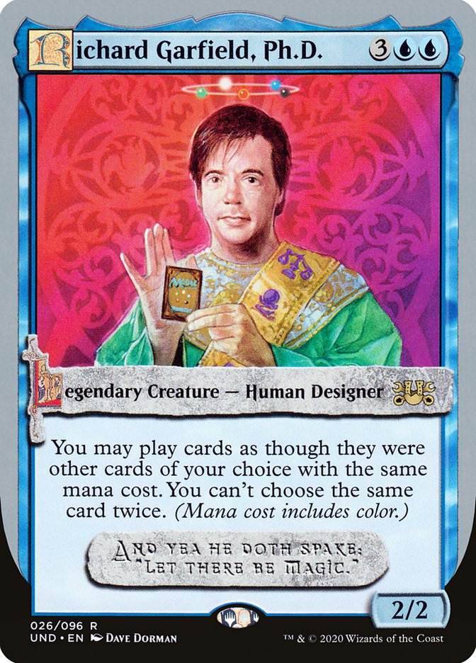 Richard Garfield, Ph.D. [Unsanctioned] | Dragon's Lair Comics and Fantasy Houston TX