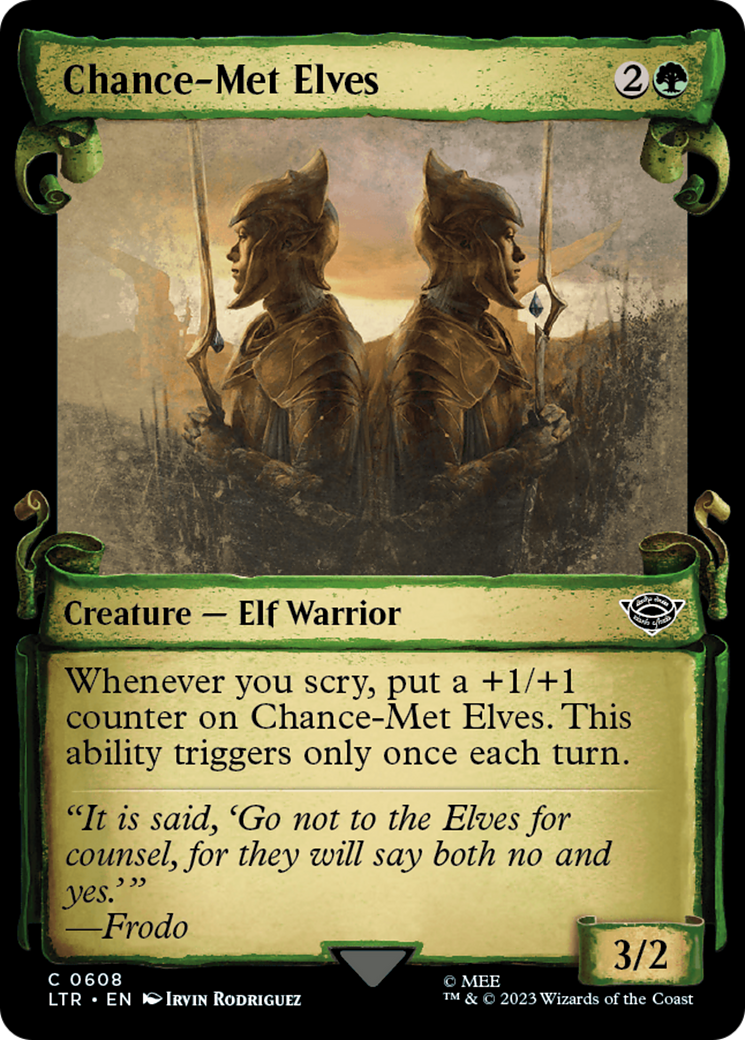 Chance-Met Elves [The Lord of the Rings: Tales of Middle-Earth Showcase Scrolls] | Dragon's Lair Comics and Fantasy Houston TX