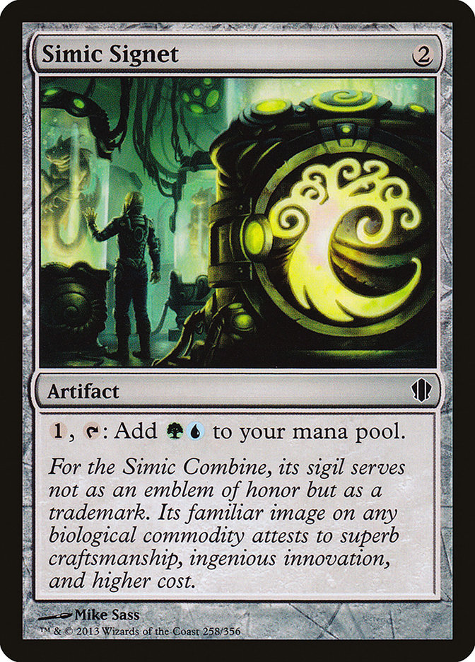 Simic Signet [Commander 2013] | Dragon's Lair Comics and Fantasy Houston TX