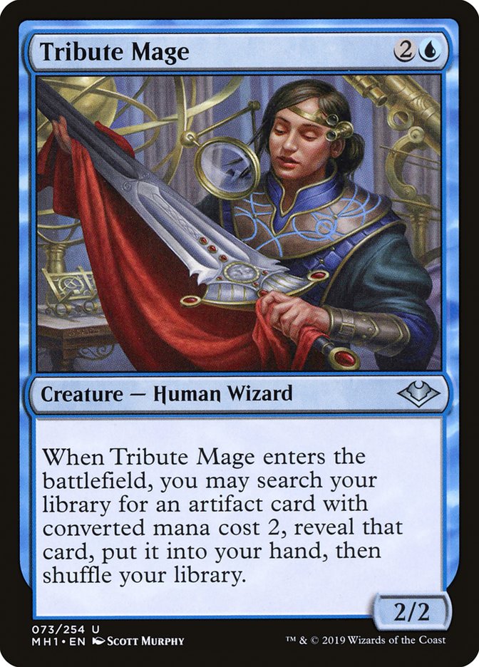 Tribute Mage [Modern Horizons] | Dragon's Lair Comics and Fantasy Houston TX