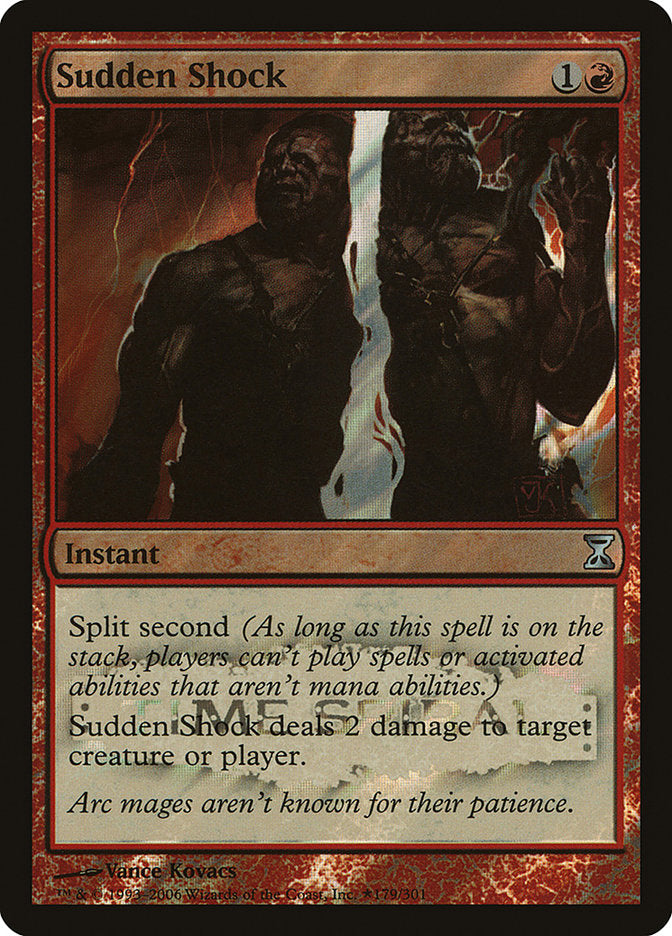 Sudden Shock [Time Spiral Promos] | Dragon's Lair Comics and Fantasy Houston TX
