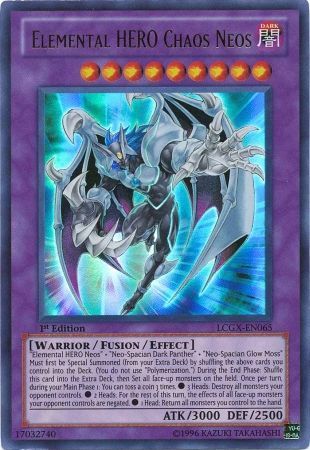 Elemental HERO Chaos Neos [LCGX-EN065] Ultra Rare | Dragon's Lair Comics and Fantasy Houston TX