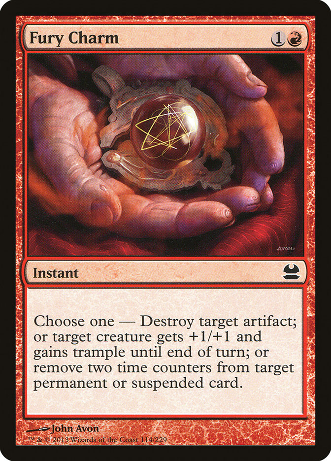 Fury Charm [Modern Masters] | Dragon's Lair Comics and Fantasy Houston TX