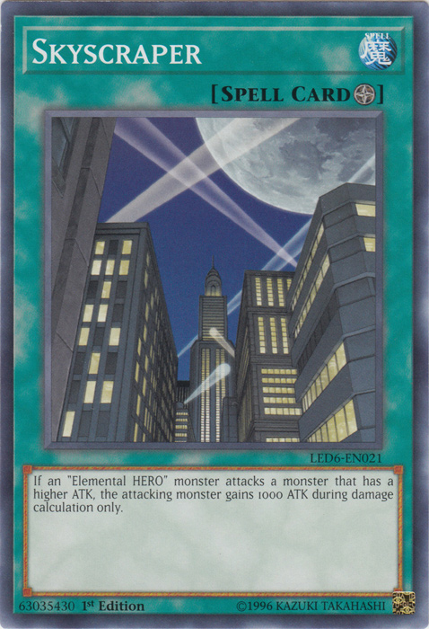 Skyscraper [LED6-EN021] Common | Dragon's Lair Comics and Fantasy Houston TX
