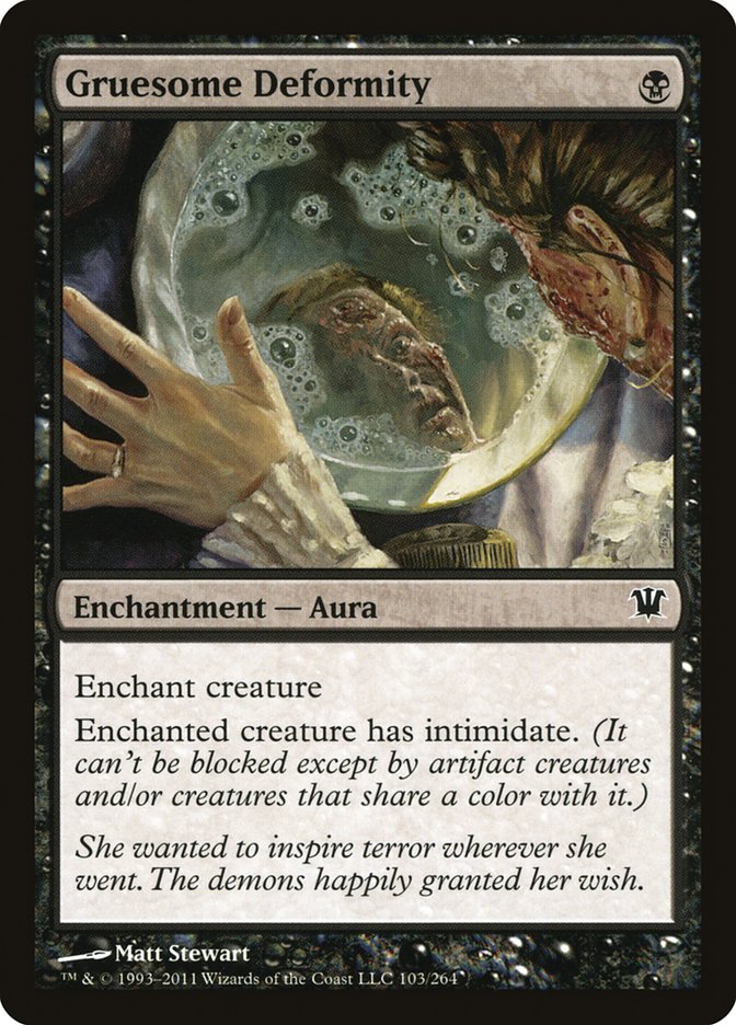 Gruesome Deformity [Innistrad] | Dragon's Lair Comics and Fantasy Houston TX