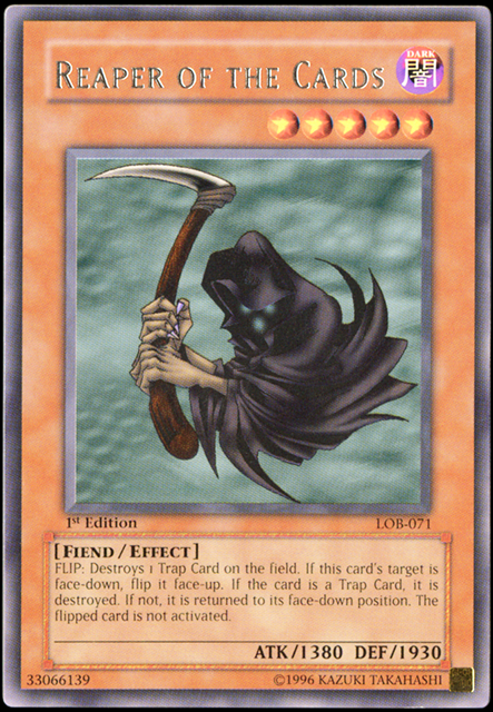 Reaper of the Cards [LOB-071] Rare | Dragon's Lair Comics and Fantasy Houston TX