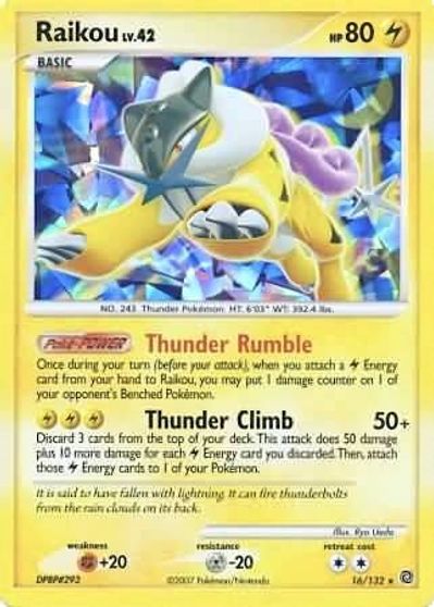 Raikou Lv.42 (cracked ice holo) | Odin's Place