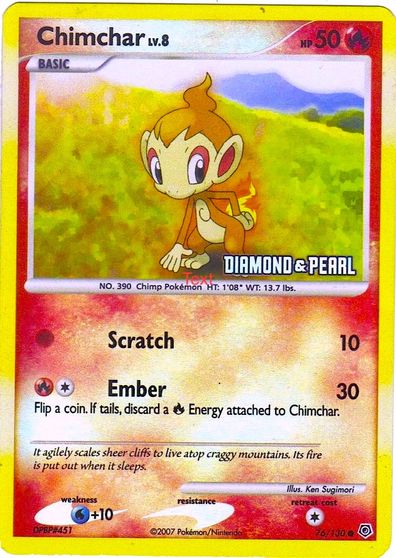 Chimchar (D&P) | Dragon's Lair Comics and Fantasy Houston TX