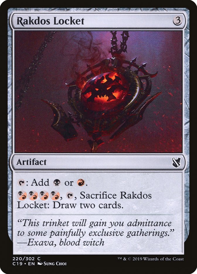 Rakdos Locket [Commander 2019] | Dragon's Lair Comics and Fantasy Houston TX