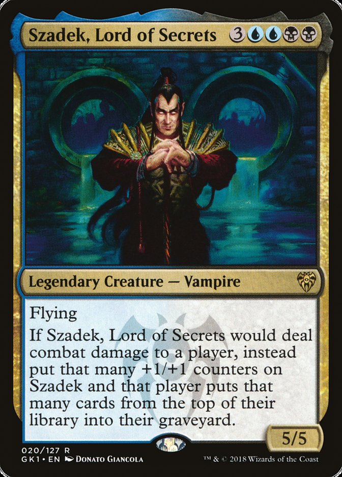 Szadek, Lord of Secrets [Guilds of Ravnica Guild Kit] | Dragon's Lair Comics and Fantasy Houston TX
