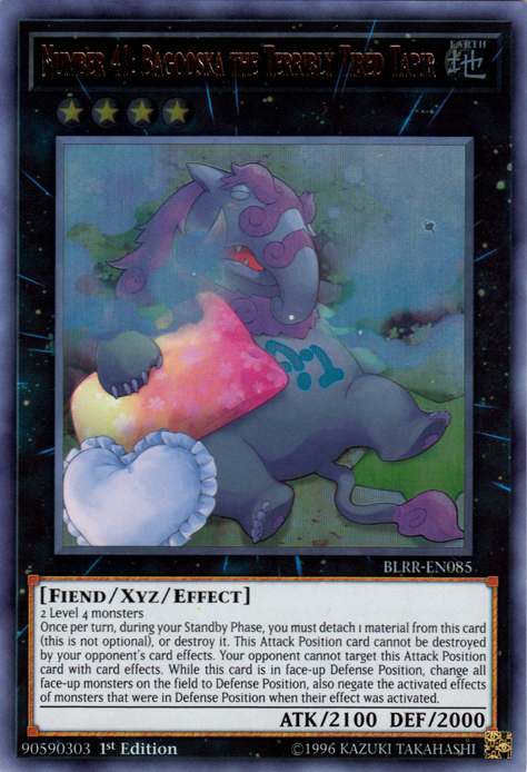 Number 41: Bagooska the Terribly Tired Tapir [BLRR-EN085] Ultra Rare | Dragon's Lair Comics and Fantasy Houston TX