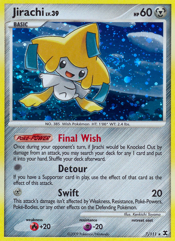 Jirachi (7/111) [Platinum: Rising Rivals] | Dragon's Lair Comics and Fantasy Houston TX