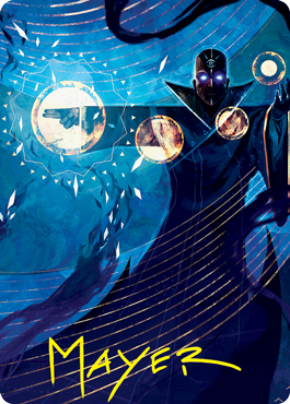 Negate Art Card (Gold-Stamped Signature) [Strixhaven: School of Mages Art Series] | Dragon's Lair Comics and Fantasy Houston TX