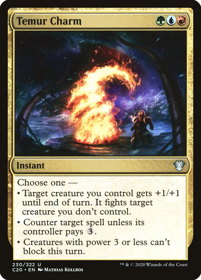 Temur Charm [Commander 2020] | Dragon's Lair Comics and Fantasy Houston TX