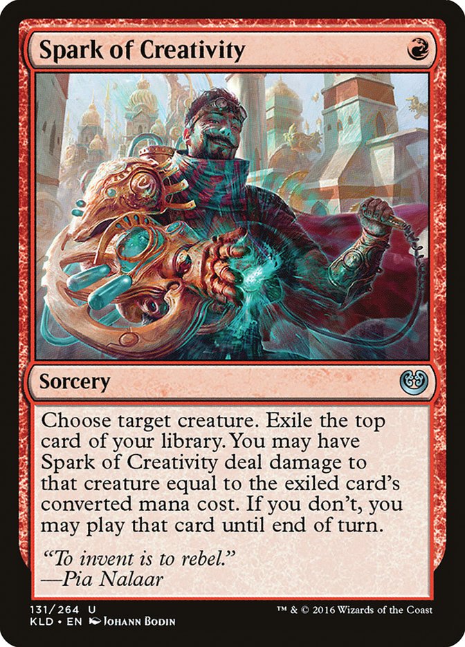 Spark of Creativity [Kaladesh] | Dragon's Lair Comics and Fantasy Houston TX