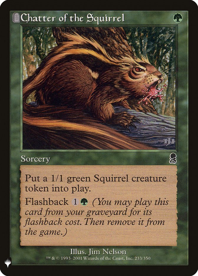Chatter of the Squirrel [Mystery Booster] | Dragon's Lair Comics and Fantasy Houston TX