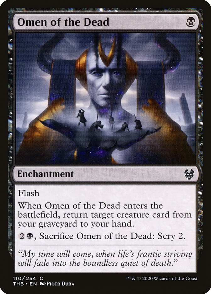 Omen of the Dead [Theros Beyond Death] | Dragon's Lair Comics and Fantasy Houston TX