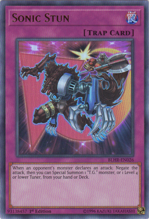 Sonic Stun [BLHR-EN026] Ultra Rare | Dragon's Lair Comics and Fantasy Houston TX