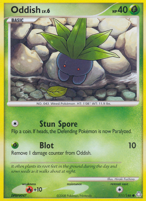 Oddish (111/146) [Diamond & Pearl: Legends Awakened] | Dragon's Lair Comics and Fantasy Houston TX