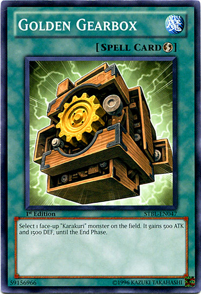 Golden Gearbox [STBL-EN047] Common | Dragon's Lair Comics and Fantasy Houston TX