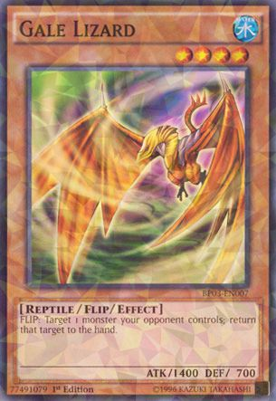 Gale Lizard [BP03-EN007] Shatterfoil Rare | Dragon's Lair Comics and Fantasy Houston TX