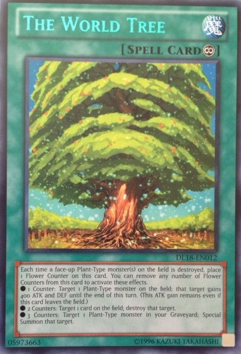 The World Tree (Green) [DL18-EN012] Rare | Dragon's Lair Comics and Fantasy Houston TX