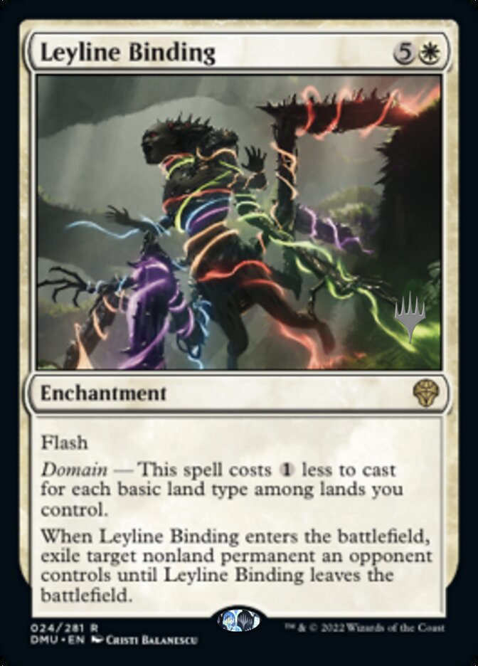 Leyline Binding (Promo Pack) [Dominaria United Promos] | Dragon's Lair Comics and Fantasy Houston TX