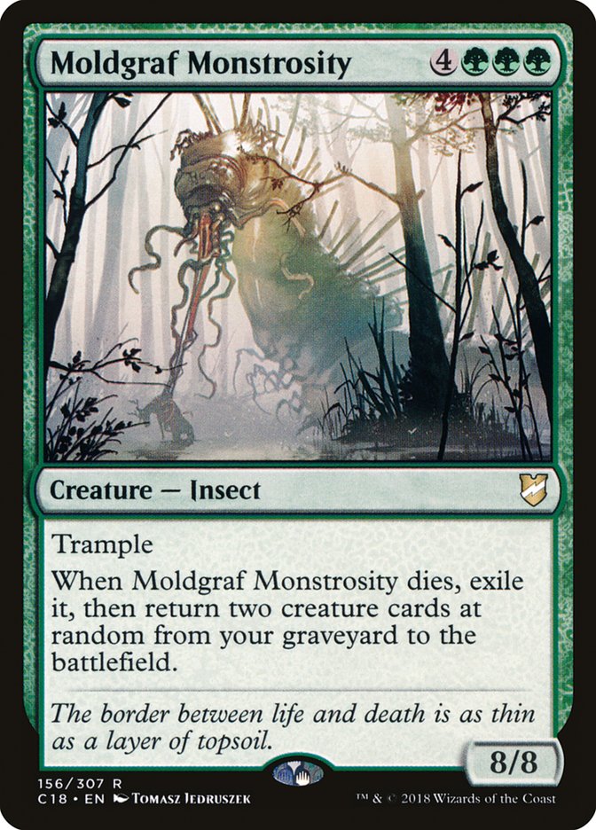 Moldgraf Monstrosity [Commander 2018] | Dragon's Lair Comics and Fantasy Houston TX