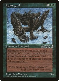 Lhurgoyf (Oversized) [Oversize Cards] | Dragon's Lair Comics and Fantasy Houston TX