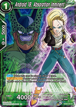 Android 18, Absorption Imminent (EX20-05) [Ultimate Deck 2022] | Dragon's Lair Comics and Fantasy Houston TX