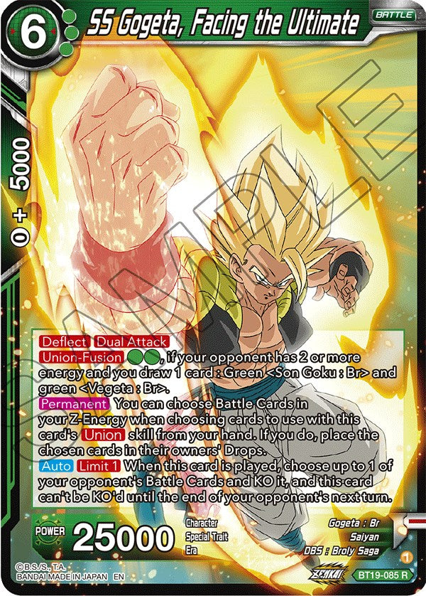 SS Gogeta, Facing the Ultimate (BT19-085) [Fighter's Ambition] | Dragon's Lair Comics and Fantasy Houston TX