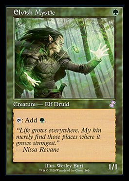 Elvish Mystic (Timeshifted) [Time Spiral Remastered] | Dragon's Lair Comics and Fantasy Houston TX
