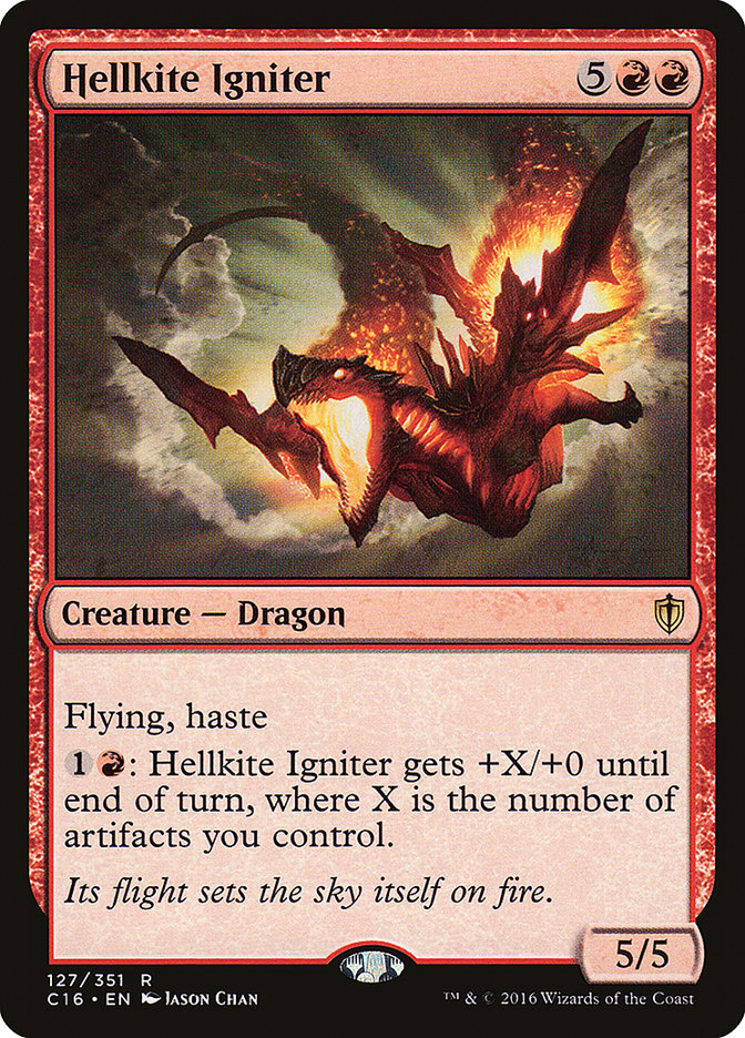 Hellkite Igniter [Commander 2016] | Dragon's Lair Comics and Fantasy Houston TX