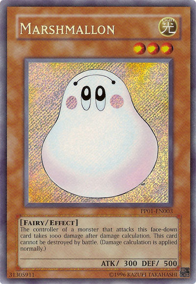 Marshmallon [PP01-EN003] Secret Rare | Dragon's Lair Comics and Fantasy Houston TX