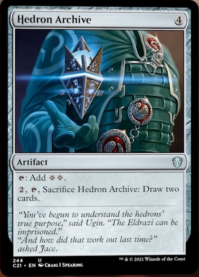 Hedron Archive [Commander 2021] | Dragon's Lair Comics and Fantasy Houston TX
